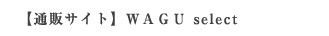 �ʔ̃T�C�g-WAGU SELECT